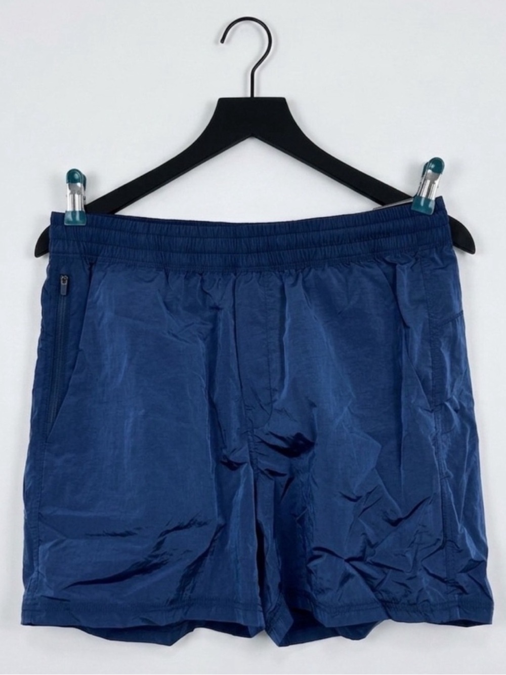 VRST Men's 5" All-In Unlined Training Shorts Teal Twilight M NWT
